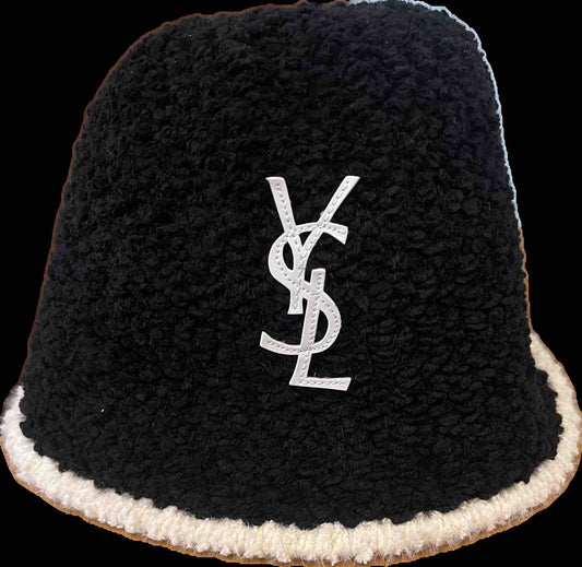 SAINT LAURENT embroidered bucket hat