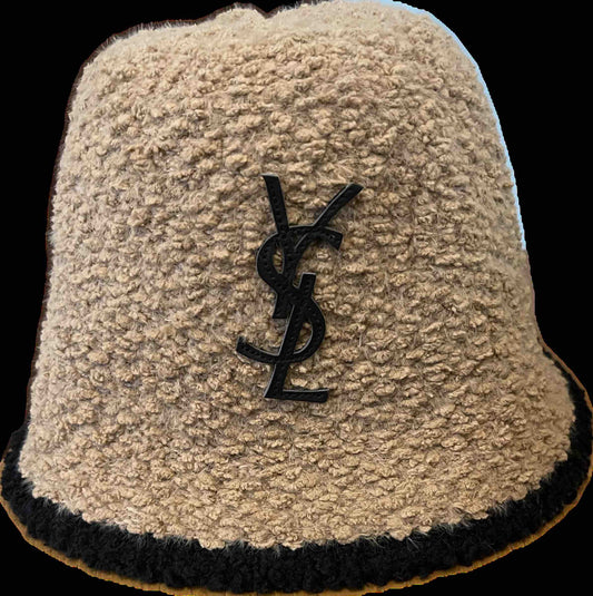 SAINT LAURENT embroidered bucket hat
